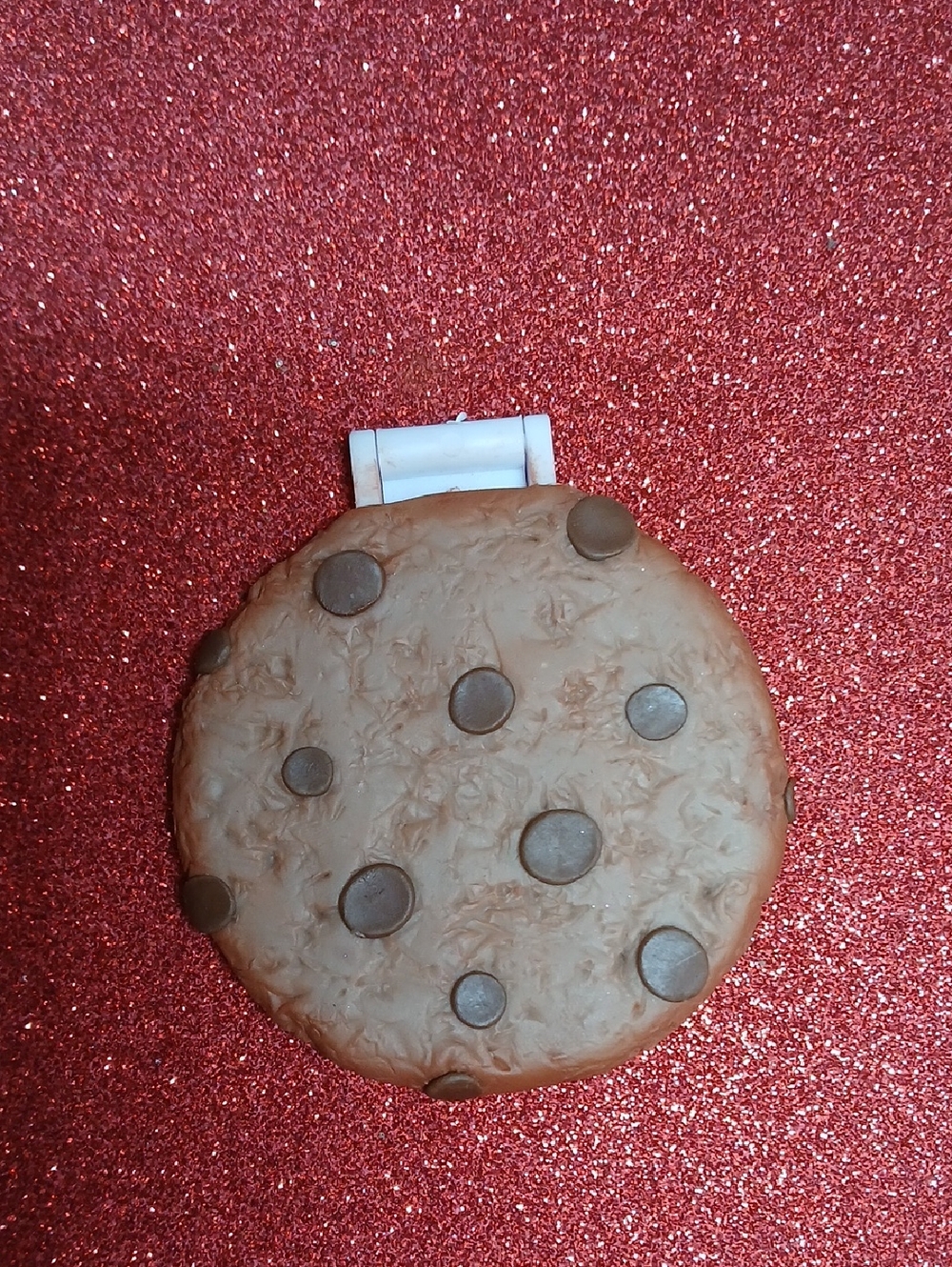 Chocolate Chip Cookie Compact Mirror
